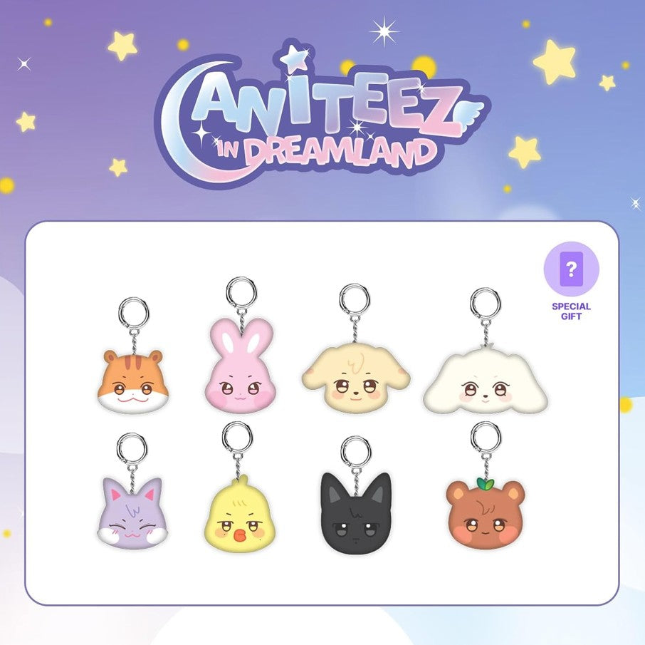 ATEEZ X ANITEEZ IN DREAMLAND MD MINI FACE KEYRING