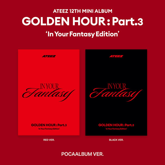 ATEEZ [GOLDEN HOUR : PART.3 IN YOUR FANTASY EDITION] (POCAALBUM VER.)