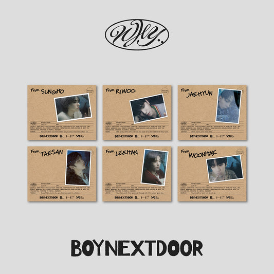 BOYNEXTDOOR [WHY..] (LETTER VER.)