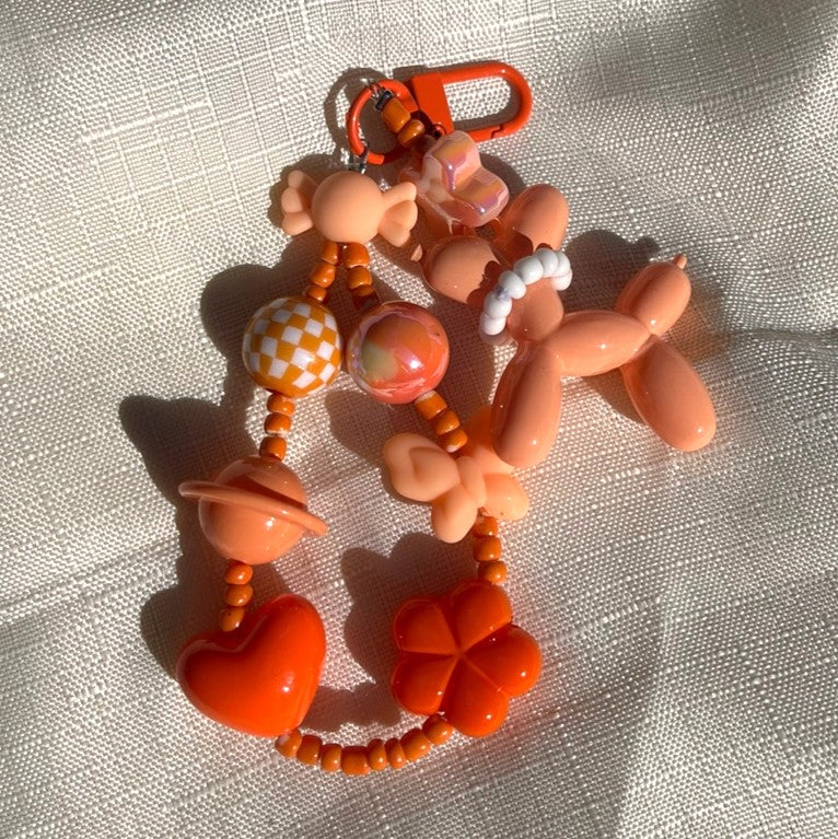 MINI PLANET POODLE KEYCHAIN