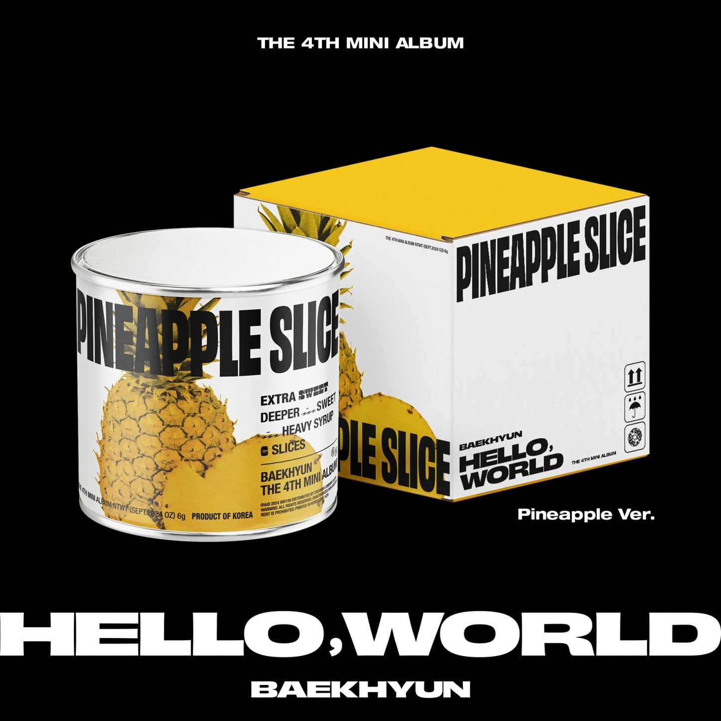 BAEKHYUN [HELLO, WORLD] (PINEAPPLE VER.)