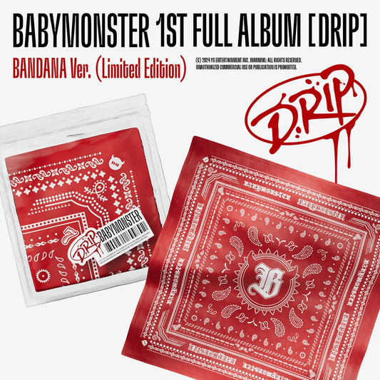 BABYMONSTER [DRIP] (BANDANA VER.)