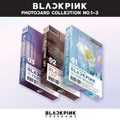 BLACKPINK THE GAME PHOTOCARD COLLECTION NO.1~3