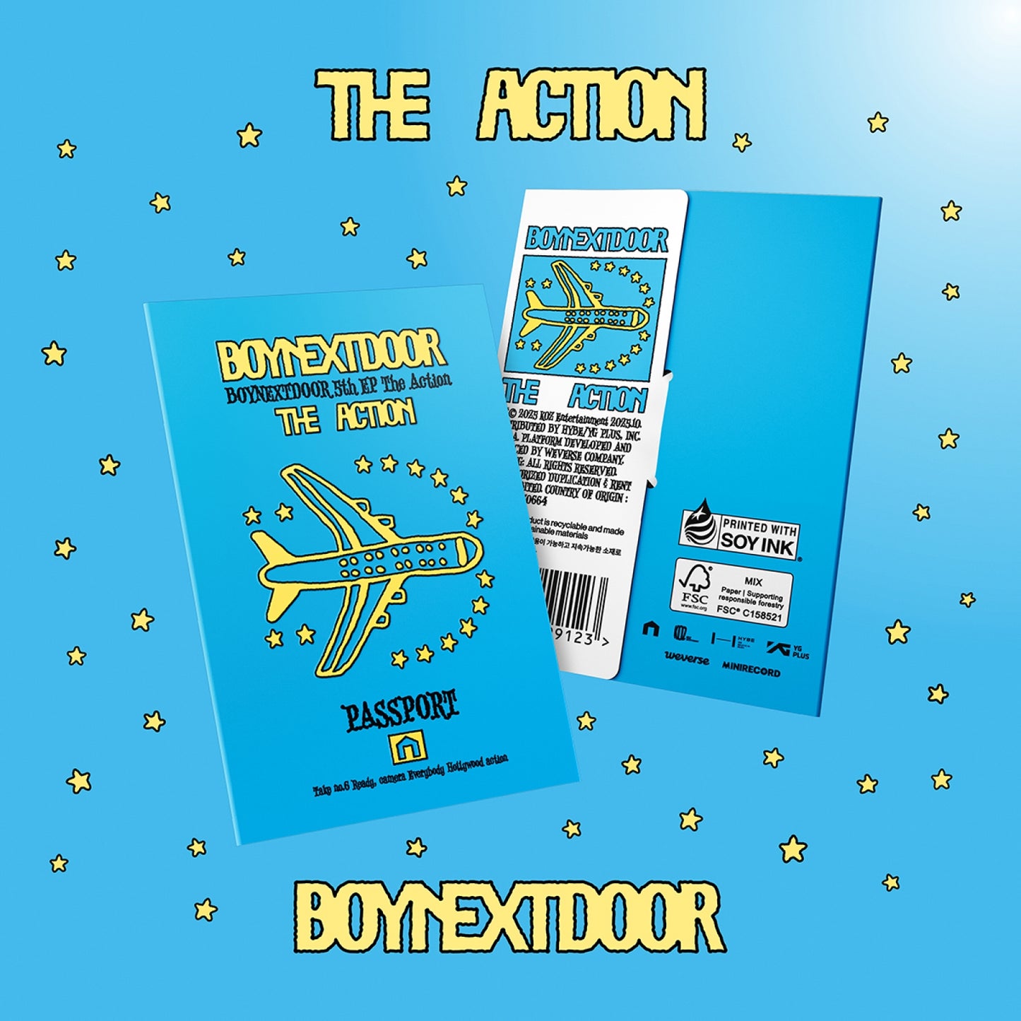 BOYNEXTDOOR [THE ACTION] (WEVERSE VER.)