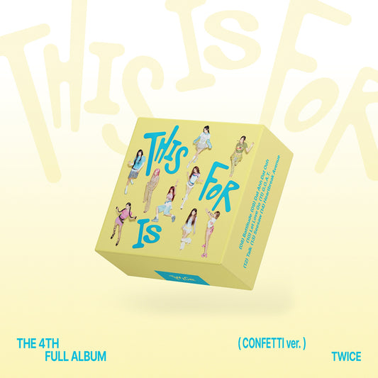TWICE [THIS IS FOR] (CONFETTI VER.)