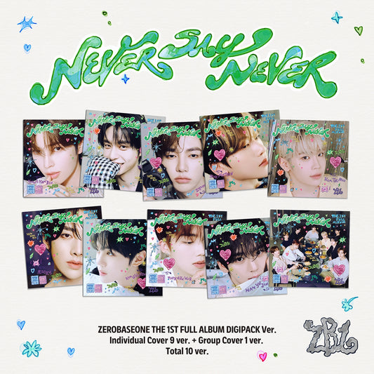 ZEROBASEONE [NEVER SAY NEVER] (DIGIPACK VER.)