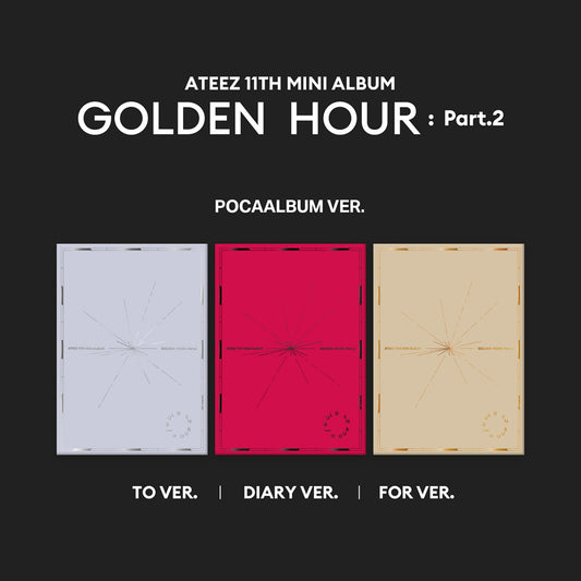 ATEEZ [GOLDEN HOUR : PART.2] (POCAALBUM VER.)