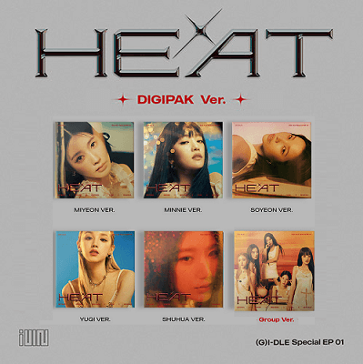 (G) I-DLE [HEAT] (DIGIPACK VER.)