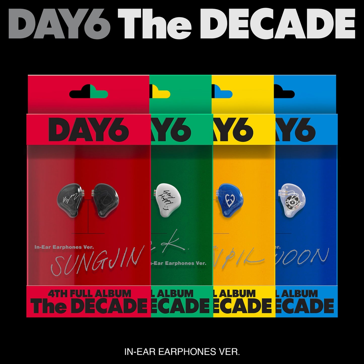 DAY6 [THE DECADE] (IN-EAR EARPHONES VER.)