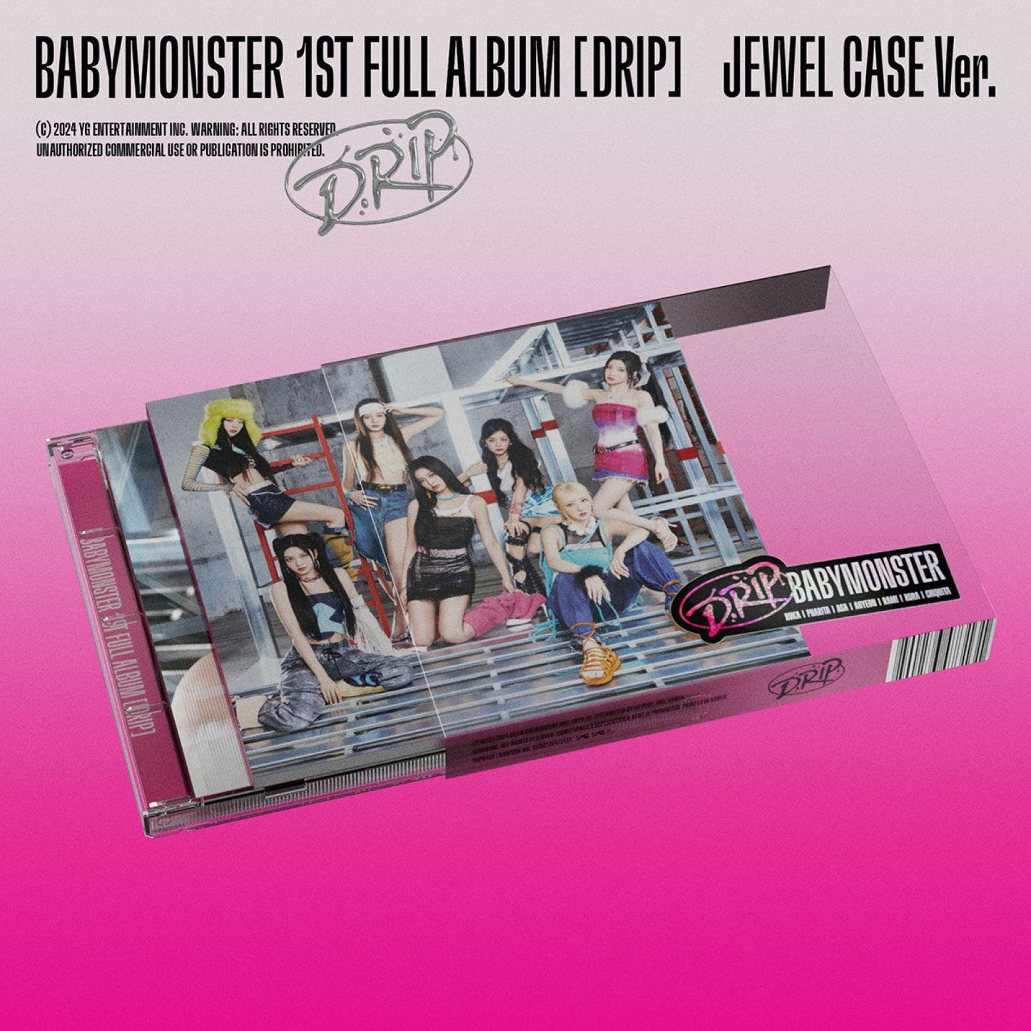 BABYMONSTER [DRIP] (JEWEL CASE VER.)