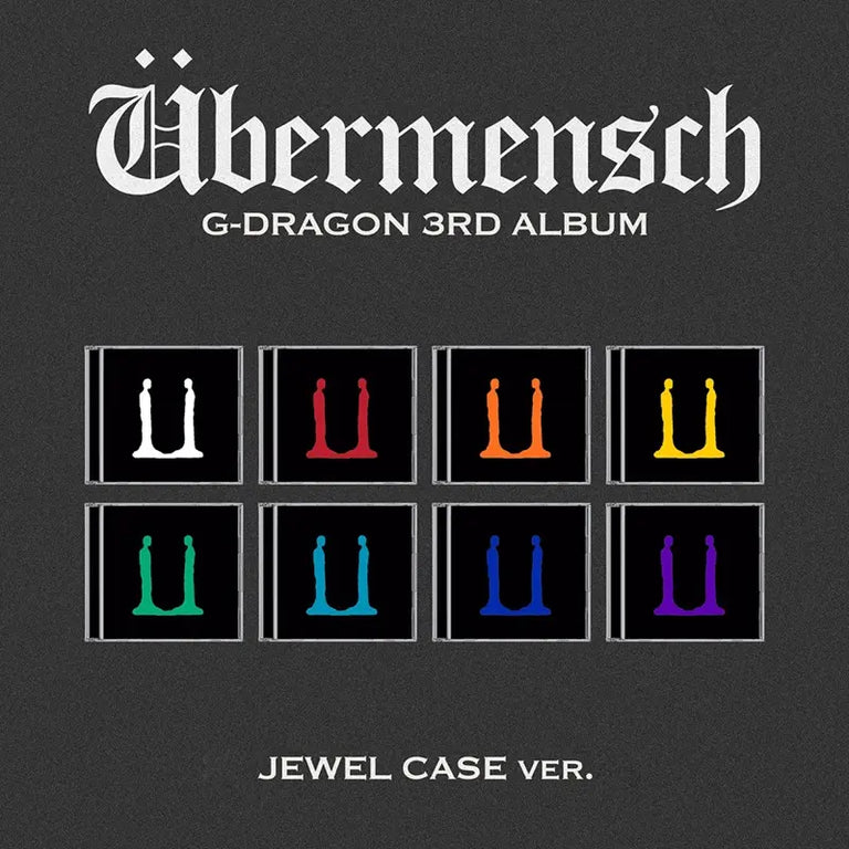 G-DRAGON [UBERMENSCH] (JEWEL CASE VER.)