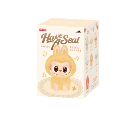 LABUBU THE MONSTERS HAVE A SEAT VINYL PLUSH BLIND BOX