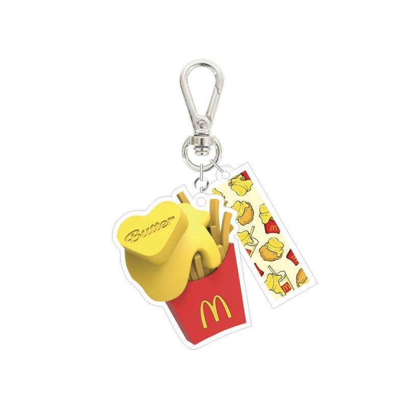 BTS × MCDONALD'S KEYCHAIN