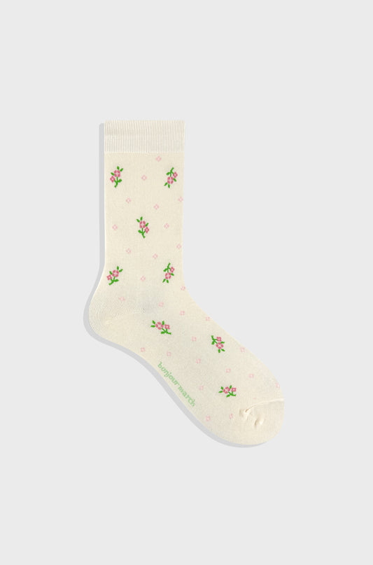 VINTAGE FLOWER SOCKS