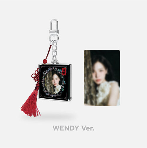 RED VELVET CHILL KILL FRAME PHOTO KEYRING