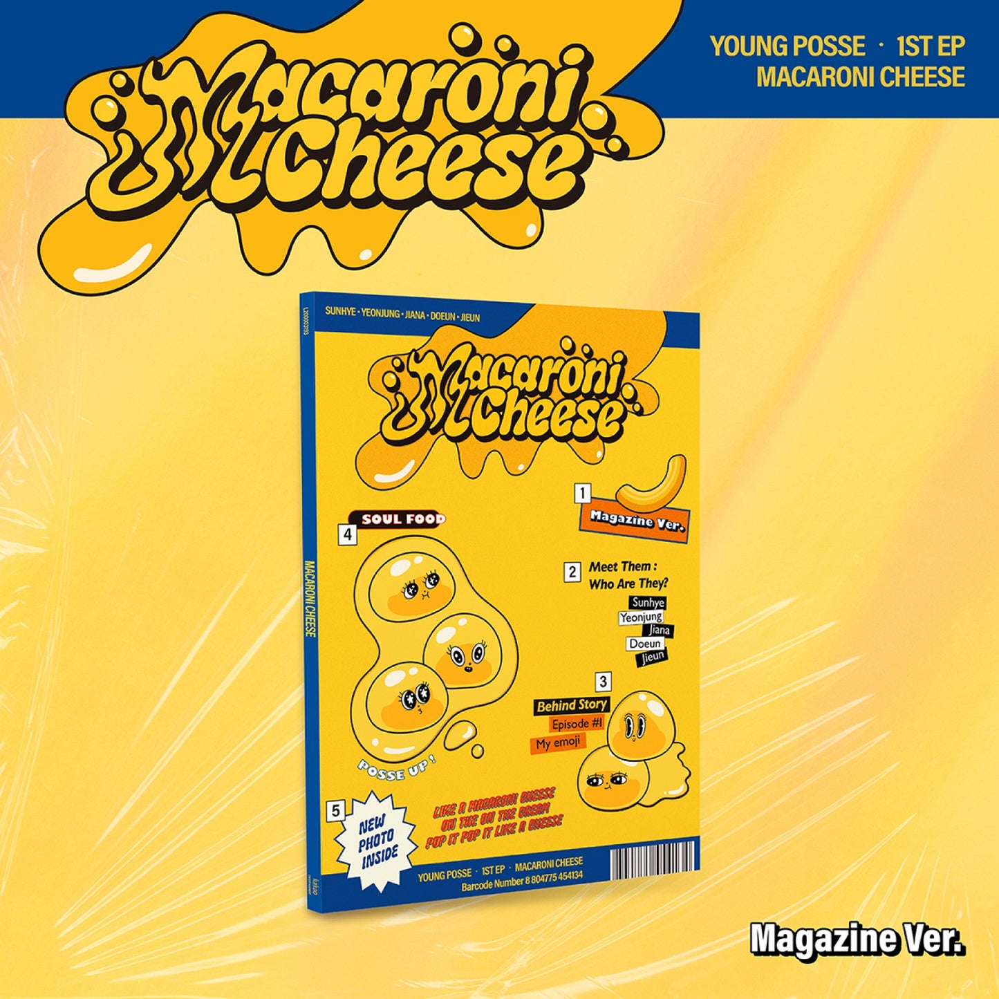 YOUNG POSSE [MACARONI CHEESE] (MAGAZINE VER.)