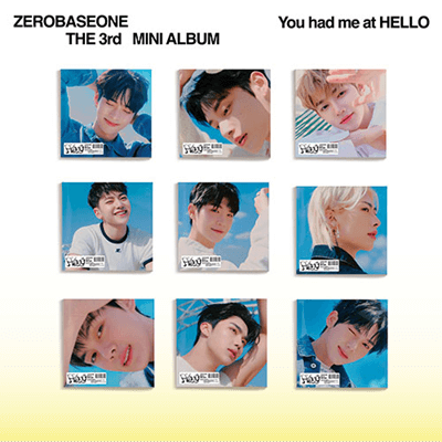 ZEROBASEONE [YOU HAD ME AT HELLO] (DIGIPACK VER.)